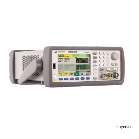 是德 33600A系列波形發生器，80 和 120 MHz